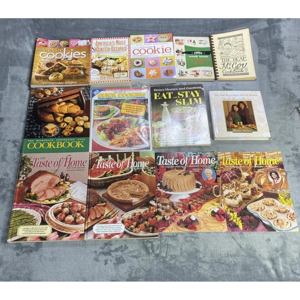 Vintage Recipe Cook Book Magazine Lot of 27 Pillsbury Taste of Home BettyCrocker